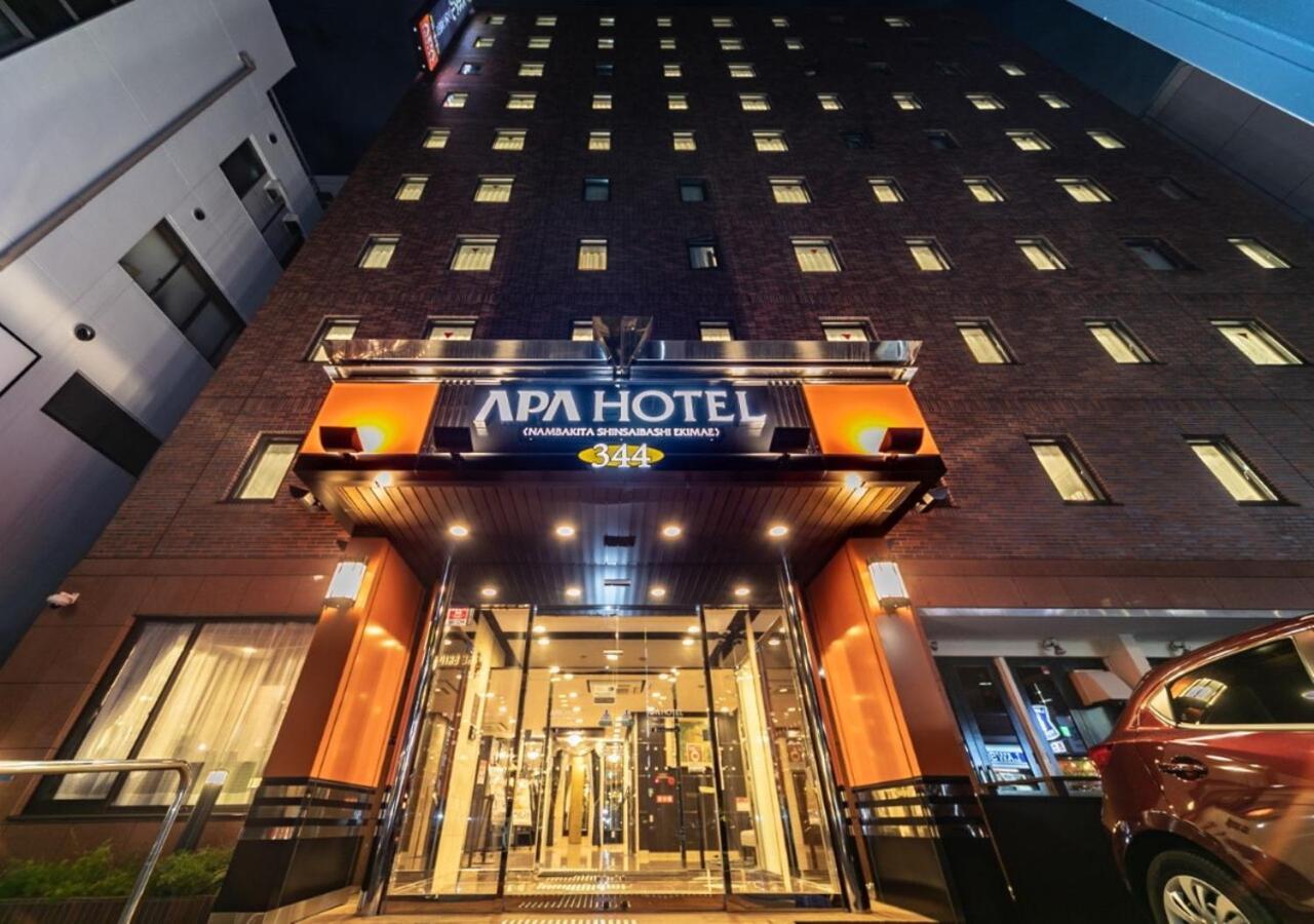 Apa Hotel Nambakita Shinsaibashi Ekimae Ósaka Exteriér fotografie